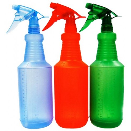 Point Guard Marketing 32 oz Spray Bottle Red, Green & Blue